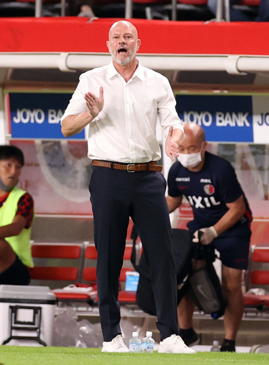 鹿島ザーゴ監督（2020年9月9日撮影）