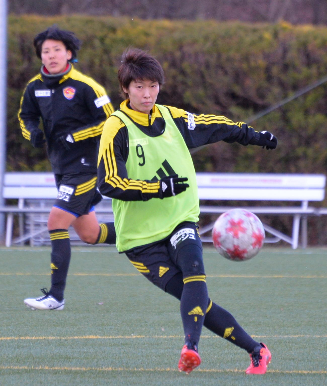 マイナビ仙台FW小野瞳（2016年12月15日撮影）