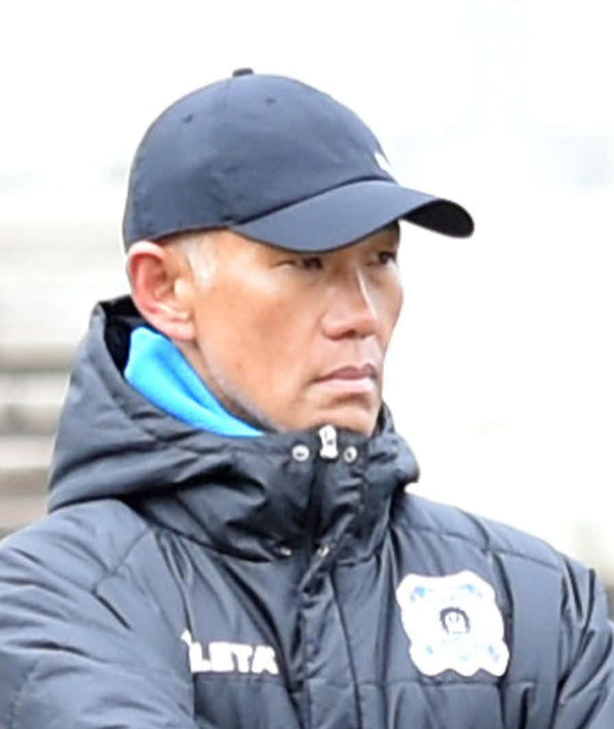 J3秋田の吉田謙監督（2020年3月6日撮影）