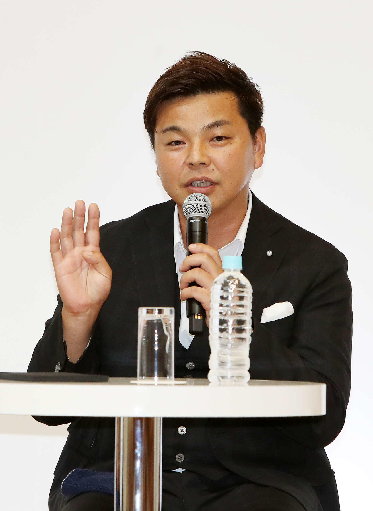 城彰二氏（2019年7月5日撮影）