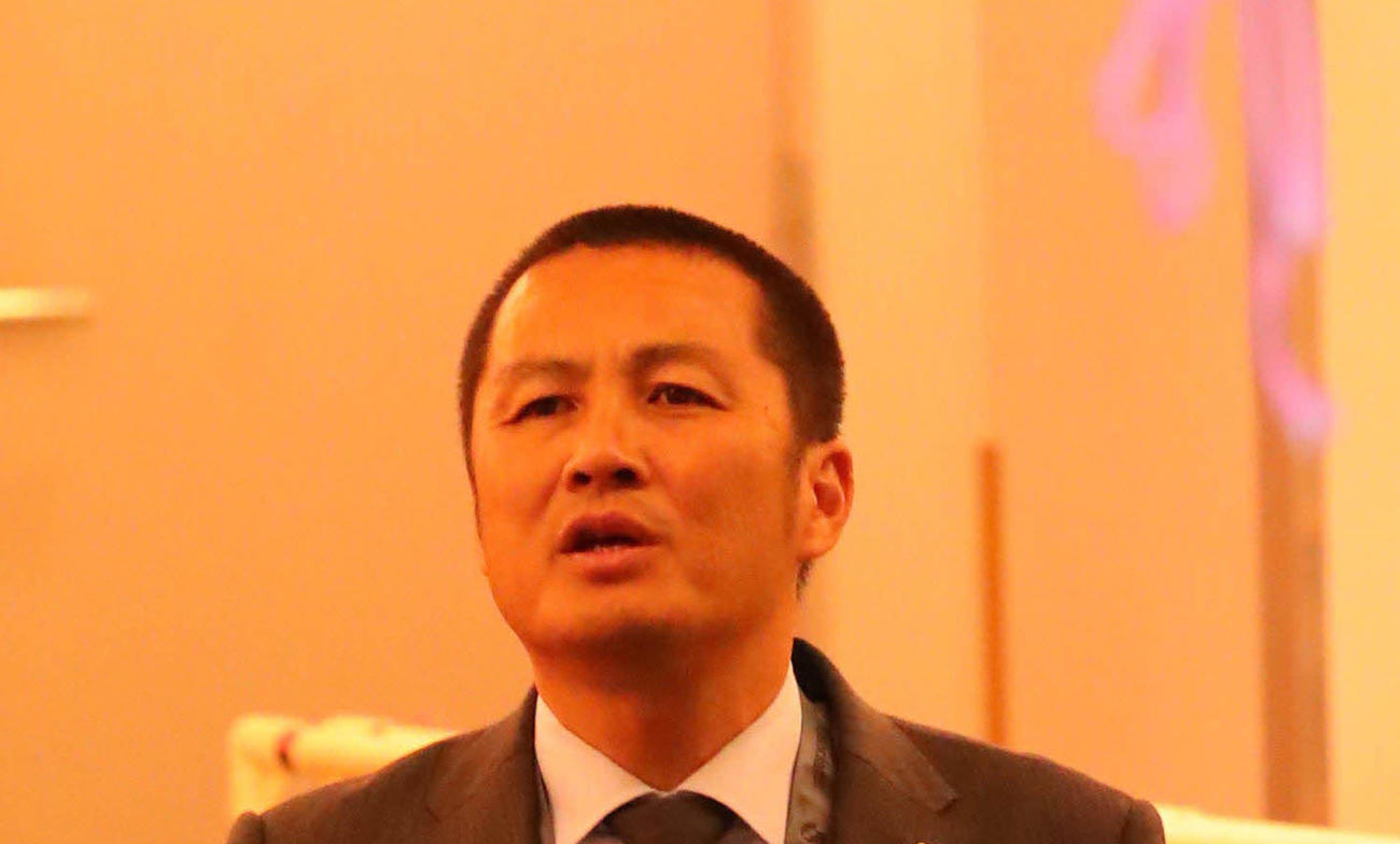 森島寛晃C大阪社長（2019年5月22日撮影）