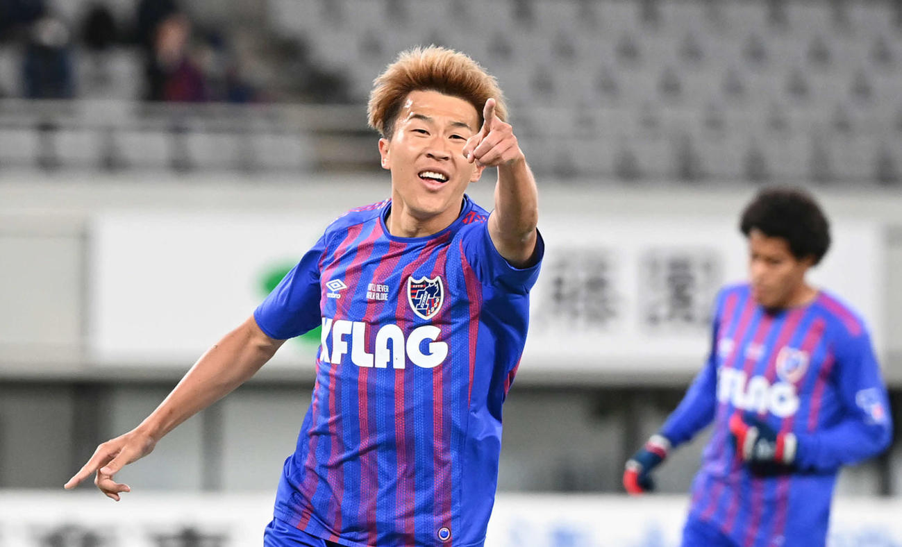 東京FW永井謙佑（2020年11月11日撮影）