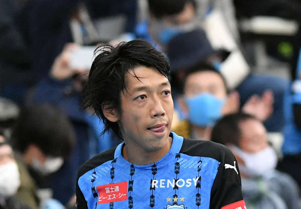 川崎F・MF中村（2020年11月3日　撮影）