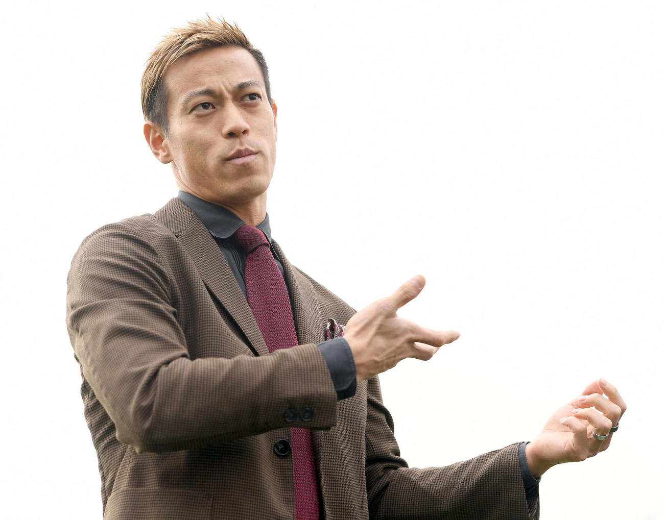 20年1月、「One　Tokyo」設立について熱く語る発起人の本田圭佑