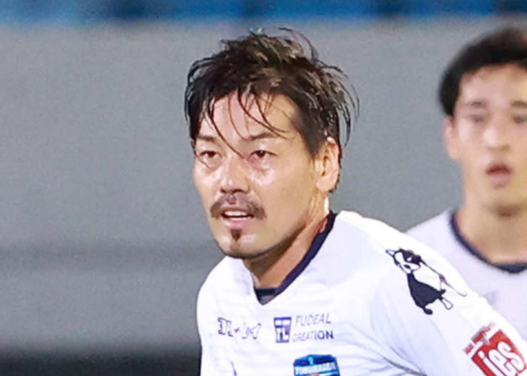 横浜FC松井大輔（20年9月撮影）