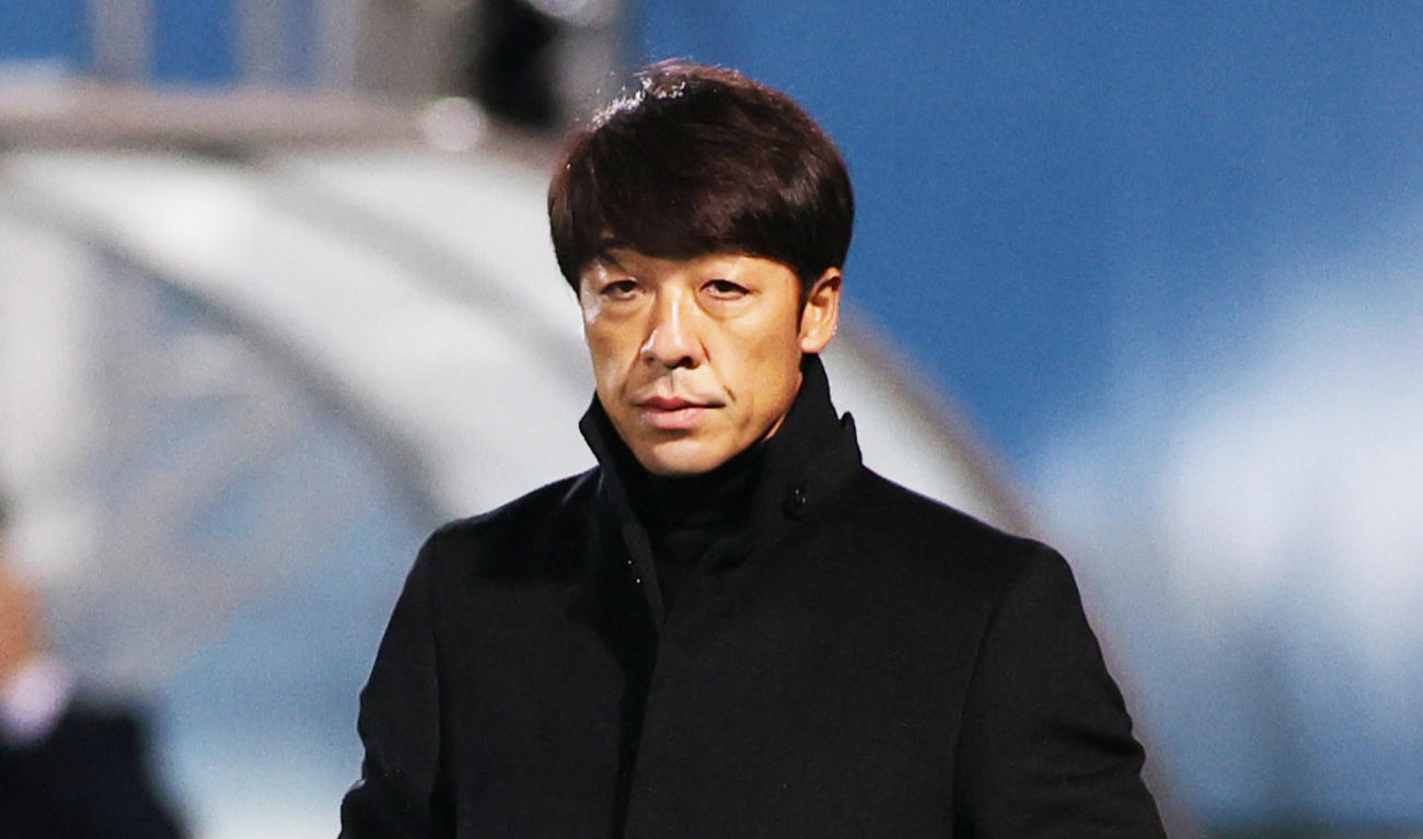 横浜FC下平隆宏監督（2020年11月25日撮影）