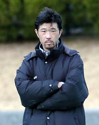 仙台・丹治強化部長（2011年2月13日撮影）
