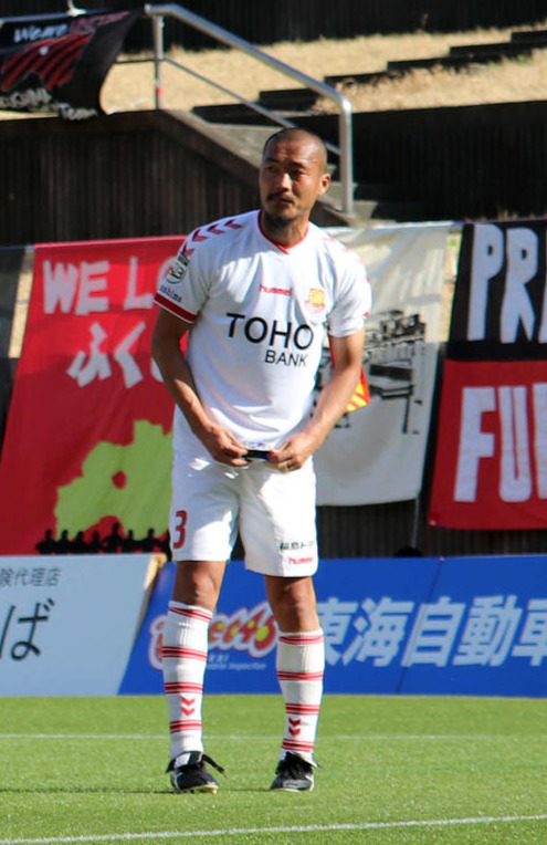 福島ユナイテッドの阪田章裕（19年3月9日撮影）