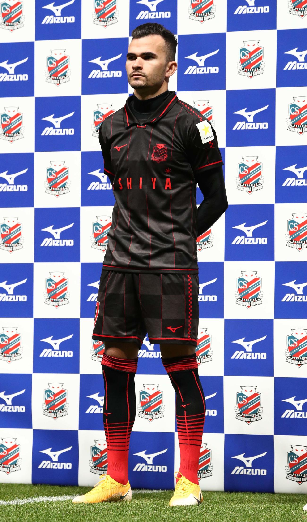 2021年の札幌ユニホーム　セカンド（撮影・黒川智章）
