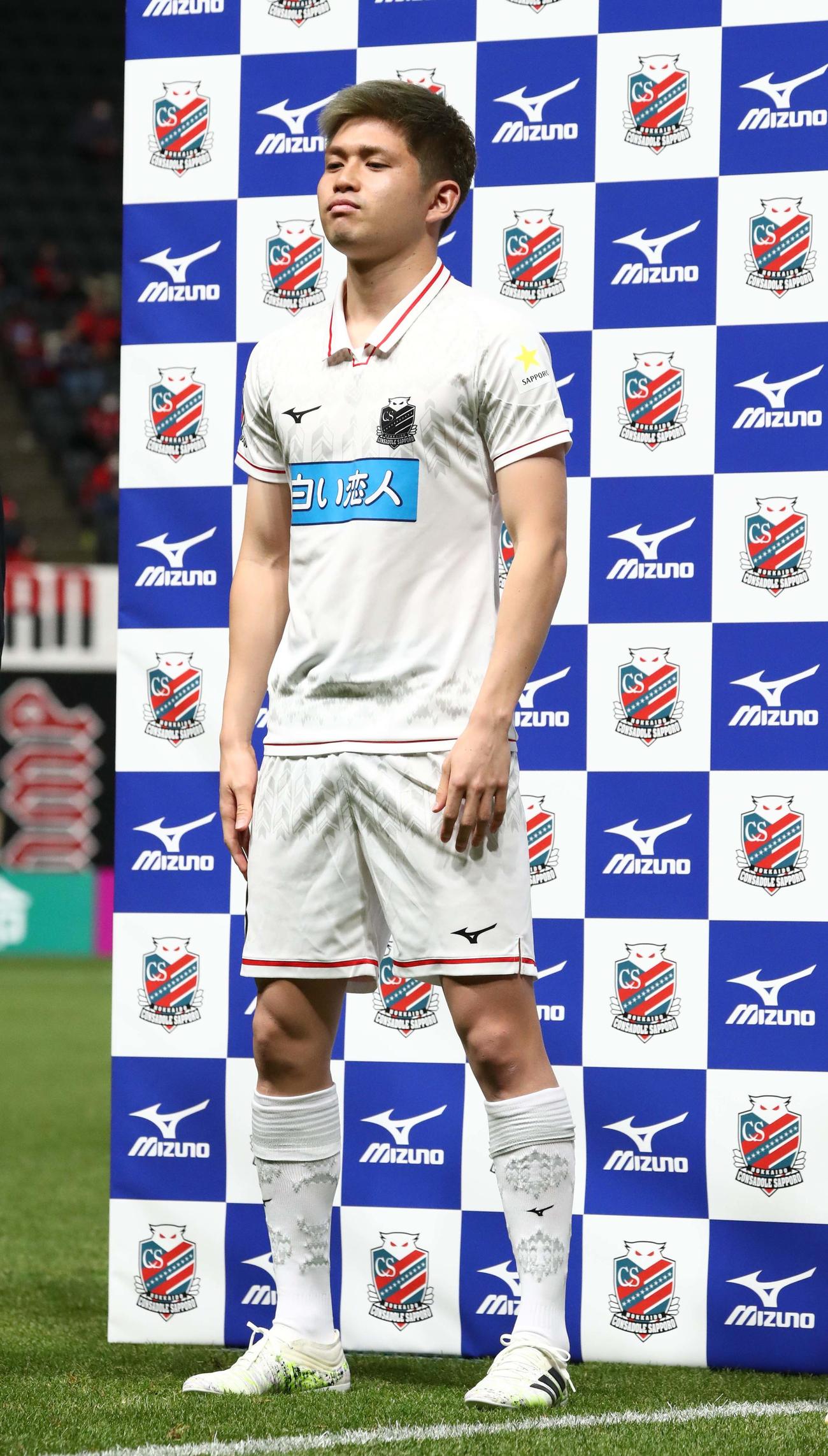 2021年の札幌ユニホーム　サード（撮影・黒川智章）