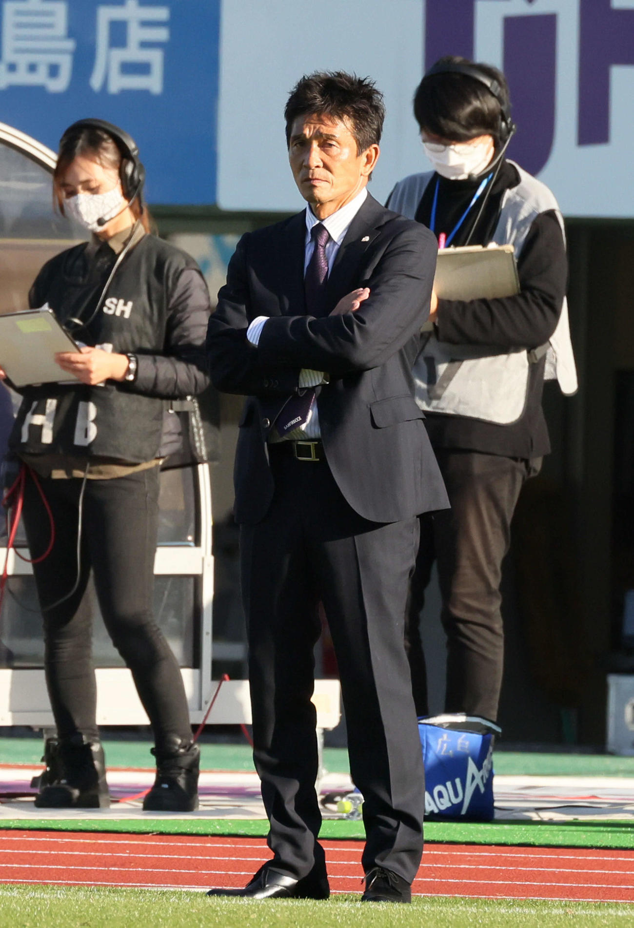 広島城福浩監督（2020年11月14日撮影）