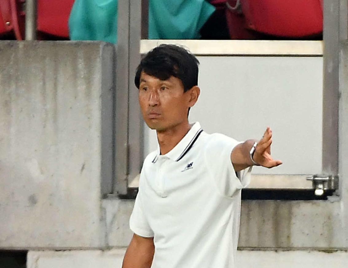 鳥栖の金明輝監督（2020年8月8日）