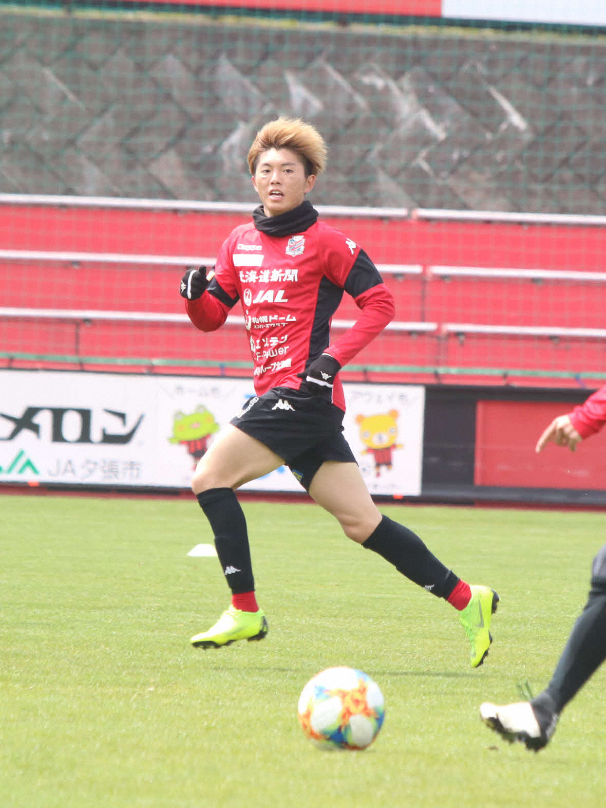 札幌FW藤村怜（2019年4月22日撮影）