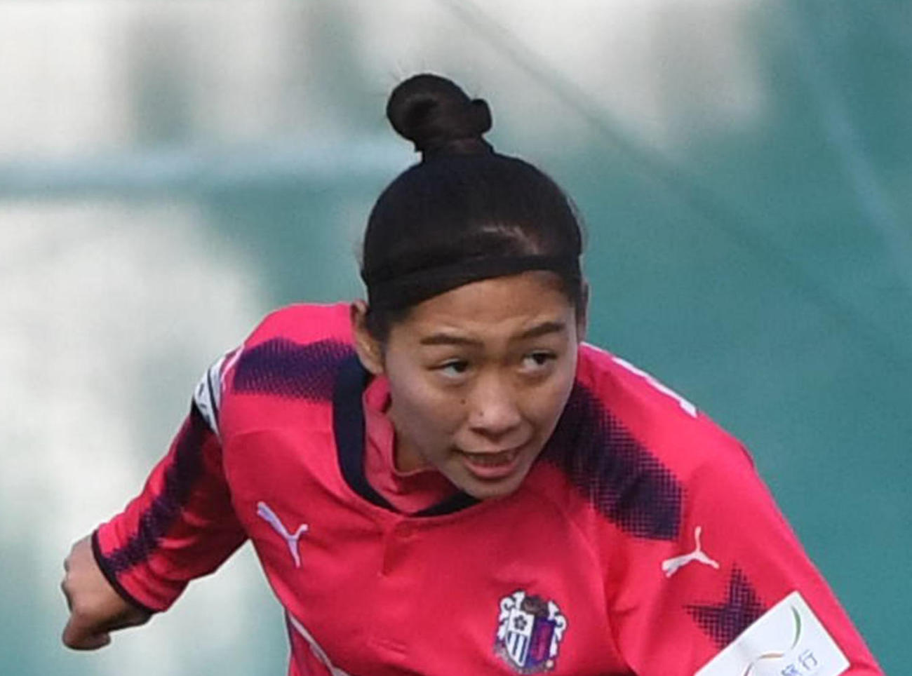 C大阪堺MF脇阪麗奈（17年12月撮影）