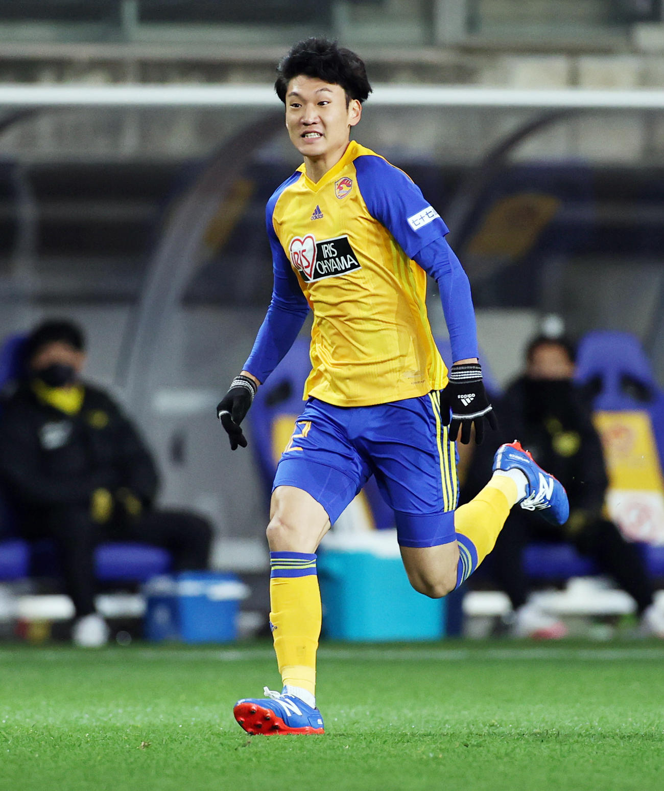 C大阪から仙台への期限付き移籍期間が満了した山田寛人（20年12月1日撮影）