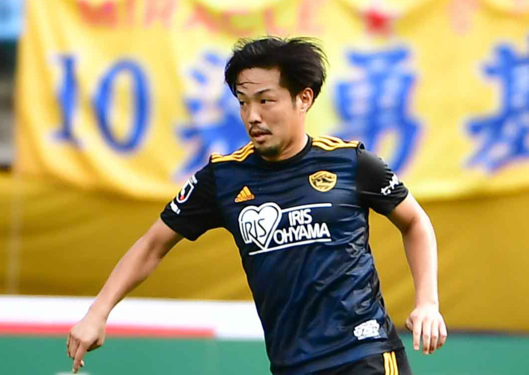 仙台MF富田晋伍（2019年10月5日撮影）