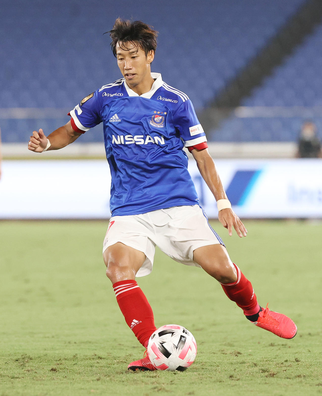 横浜FW大津祐樹（2020年8月8日撮影）