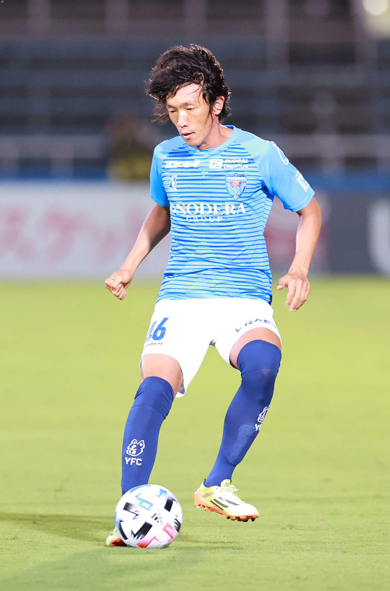 横浜FC・MF中村俊輔（2020年7月4日撮影）