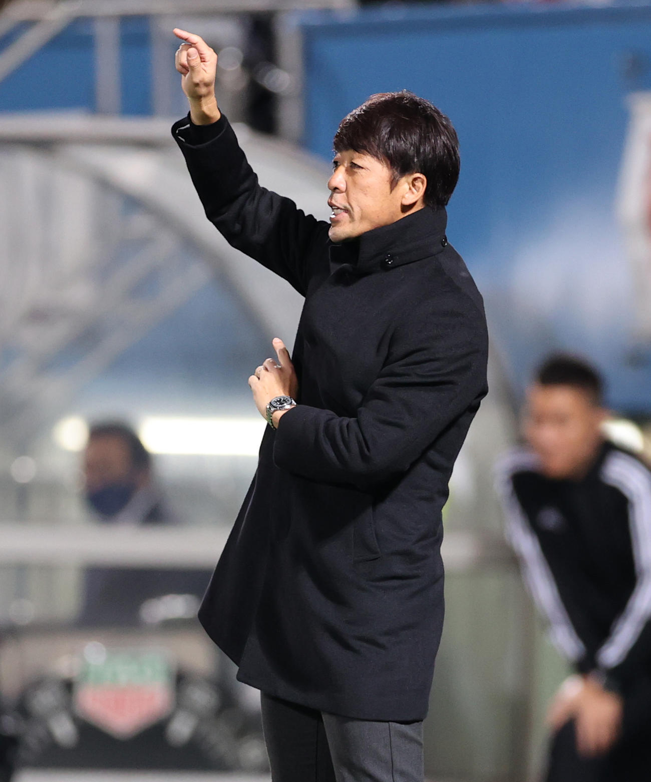 横浜FC下平隆宏監督（2020年11月25日撮影）