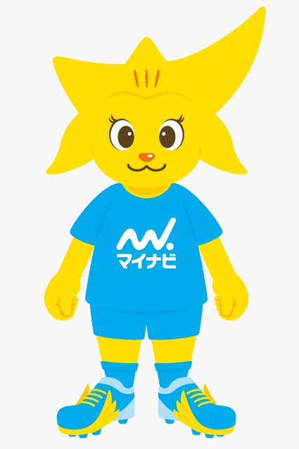 マイナビ仙台レディースの新キャラクター（マイナビ仙台提供）
