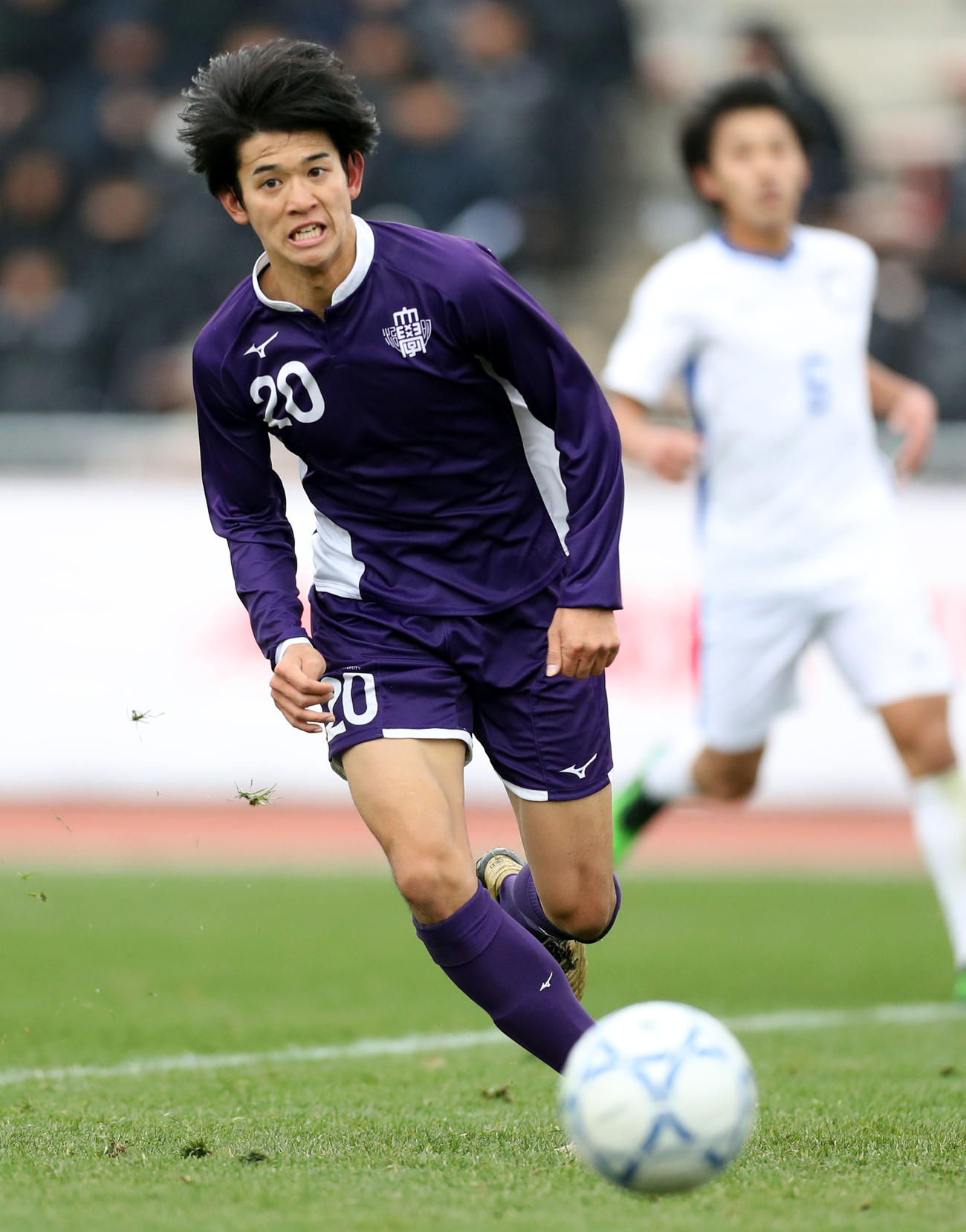 明大在籍時の佐藤凌我（2019年12月22日撮影）