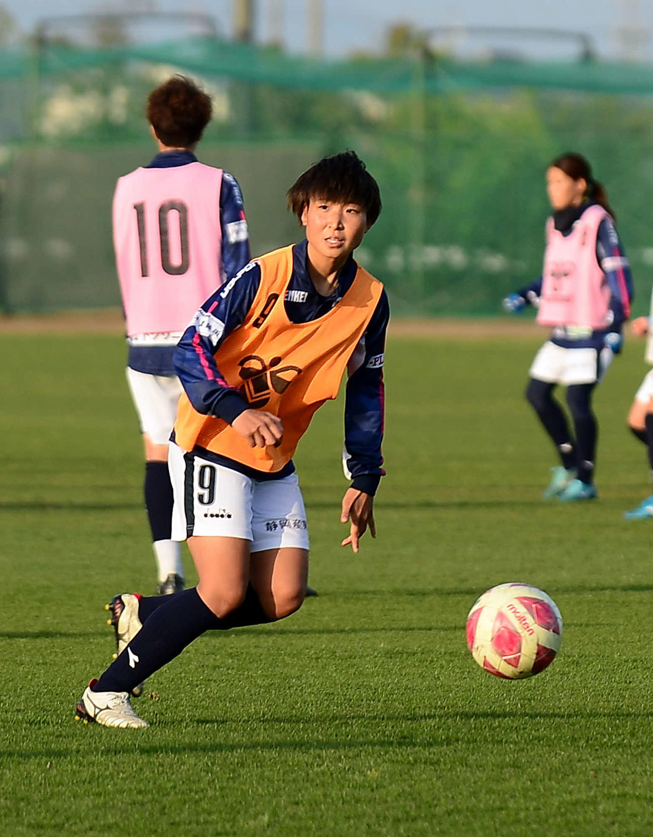 スピードと左足のキックが魅力の静岡SSUアスレジーナFW土屋