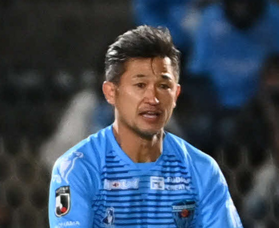 横浜FCカズ（2020年12月16日撮影）