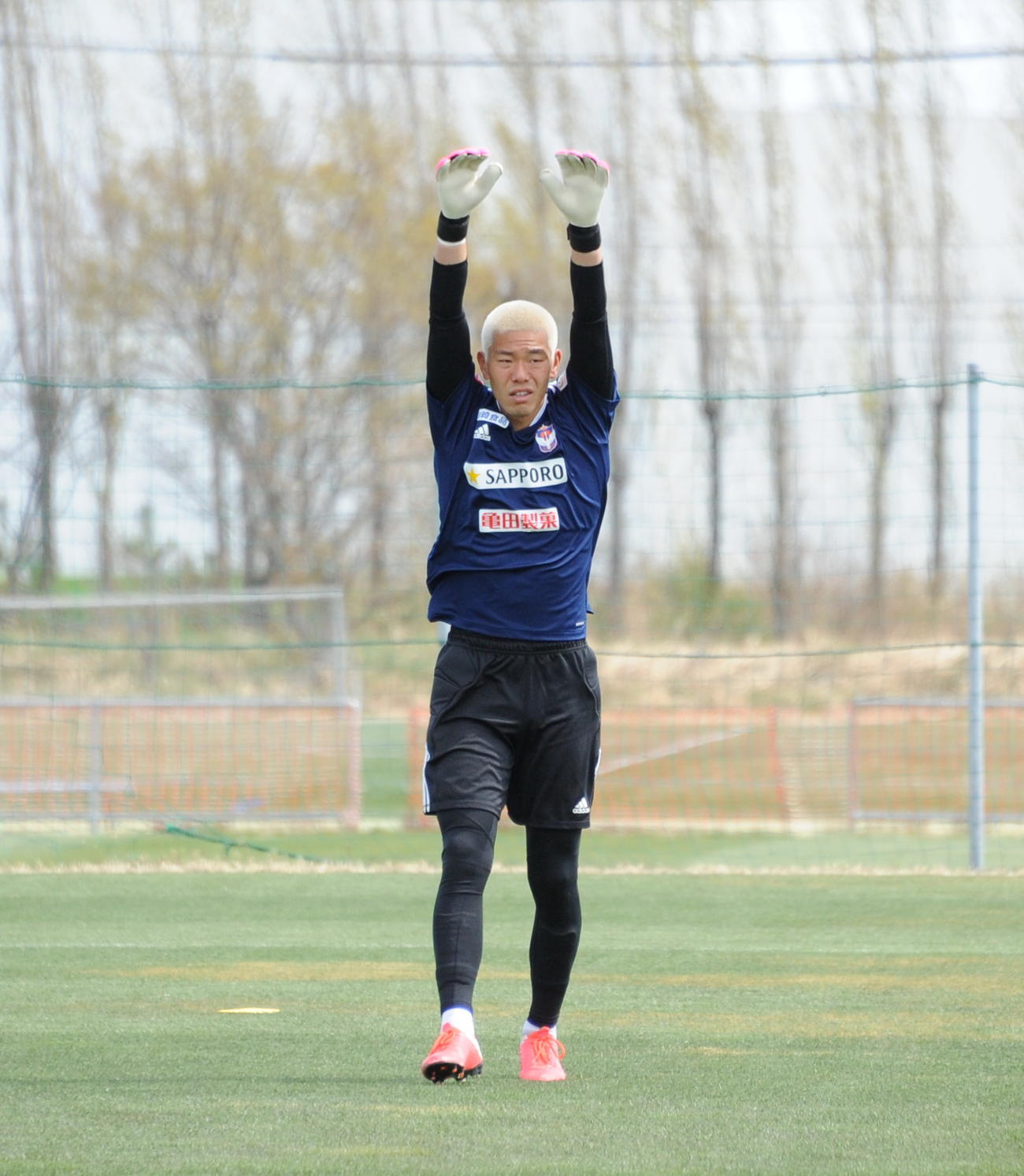 2試合連続完封勝利を狙う新潟GK阿部航斗