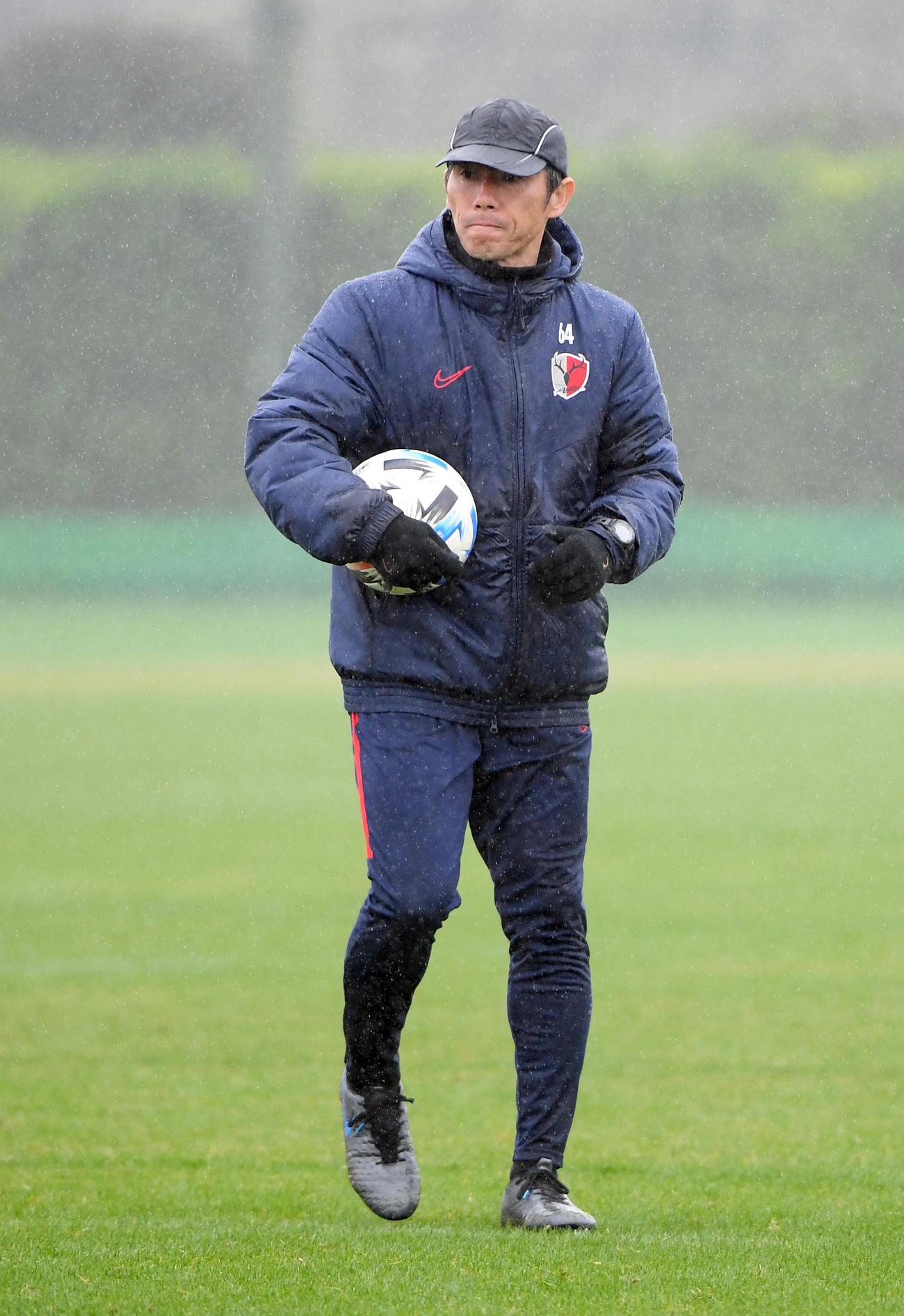 鹿島・相馬直樹監督（2020年4月1日撮影）