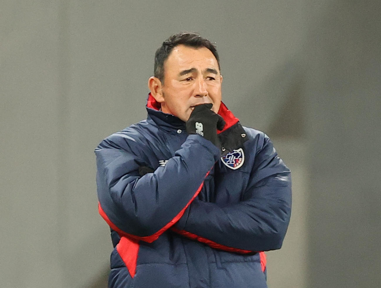 長谷川健太監督（2021年3月3日撮影）