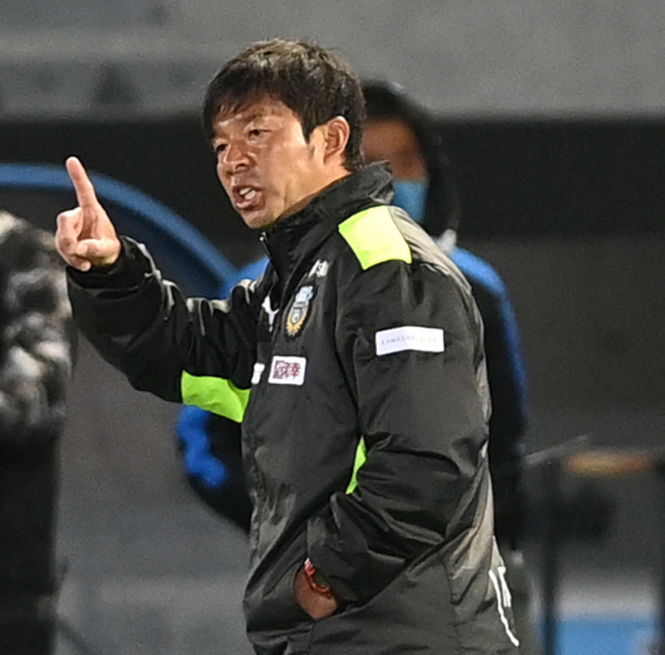 川崎F鬼木監督（2021年4月7日撮影）