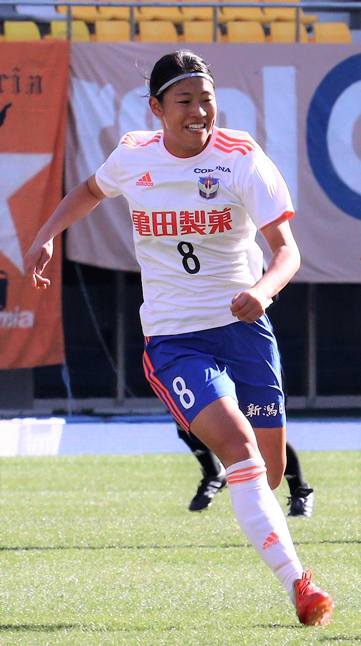 FW石淵萌実（20年12月19日の皇后杯INAC神戸戦）