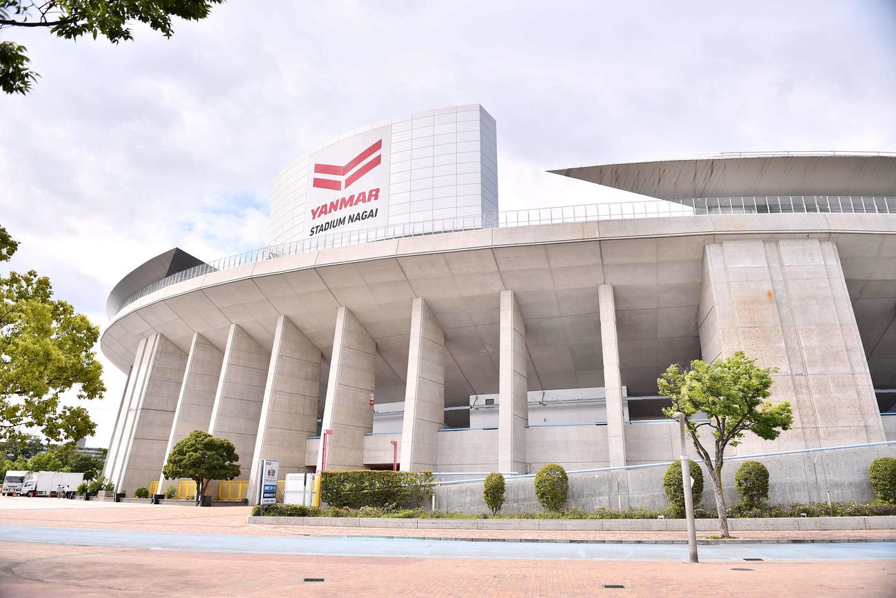 ヤンマースタジアム長居（2021年5月2日）