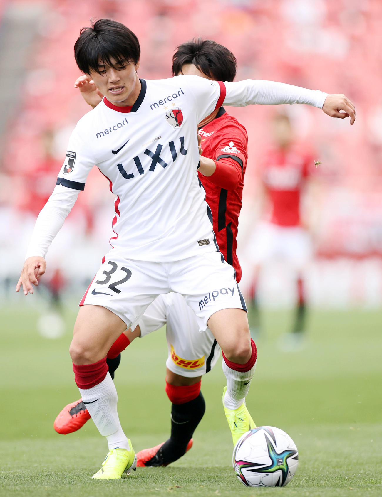 鹿島DF常本佳吾（2021年4月3日撮影）