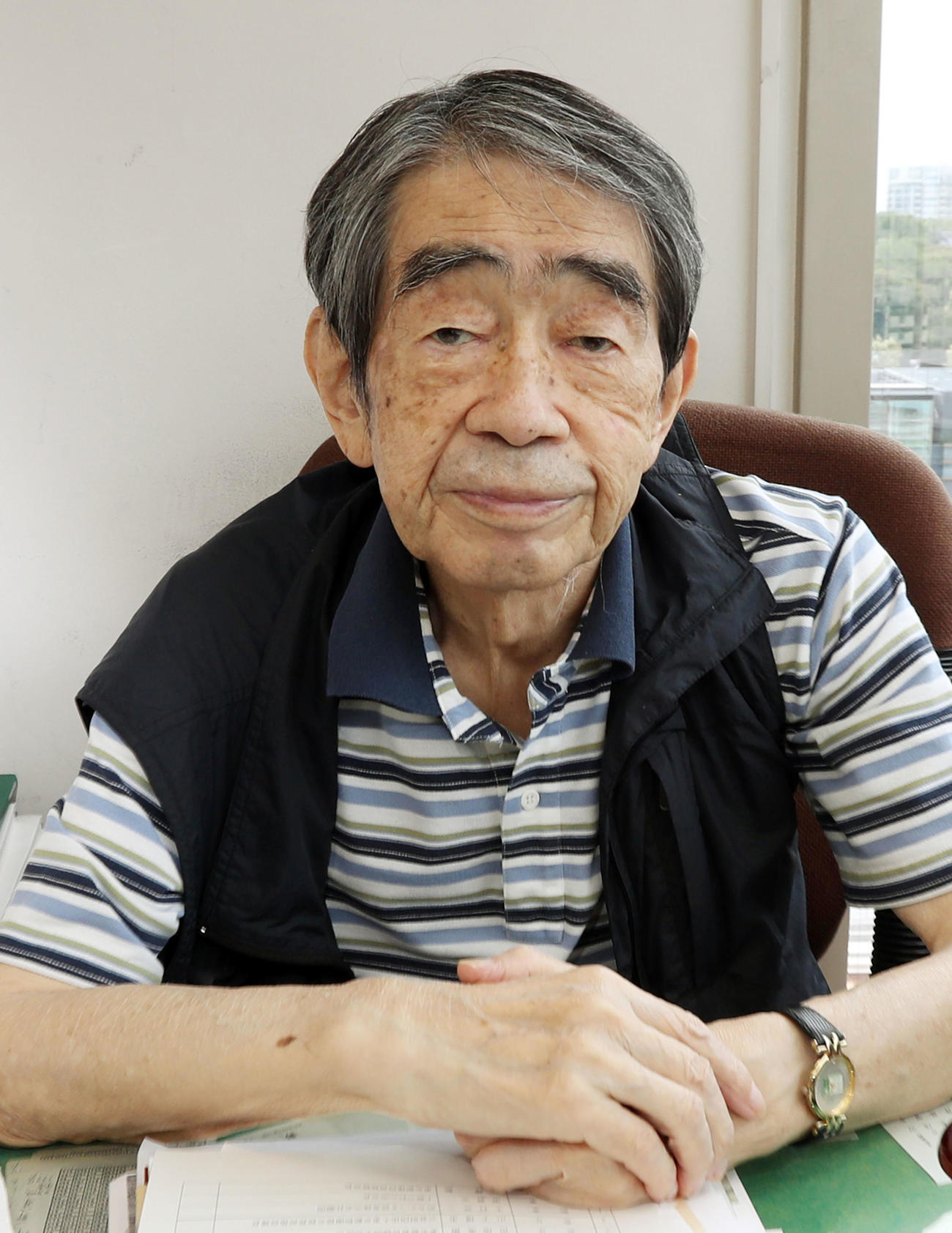 岡野俊一郎氏（2016年7月4日撮影）