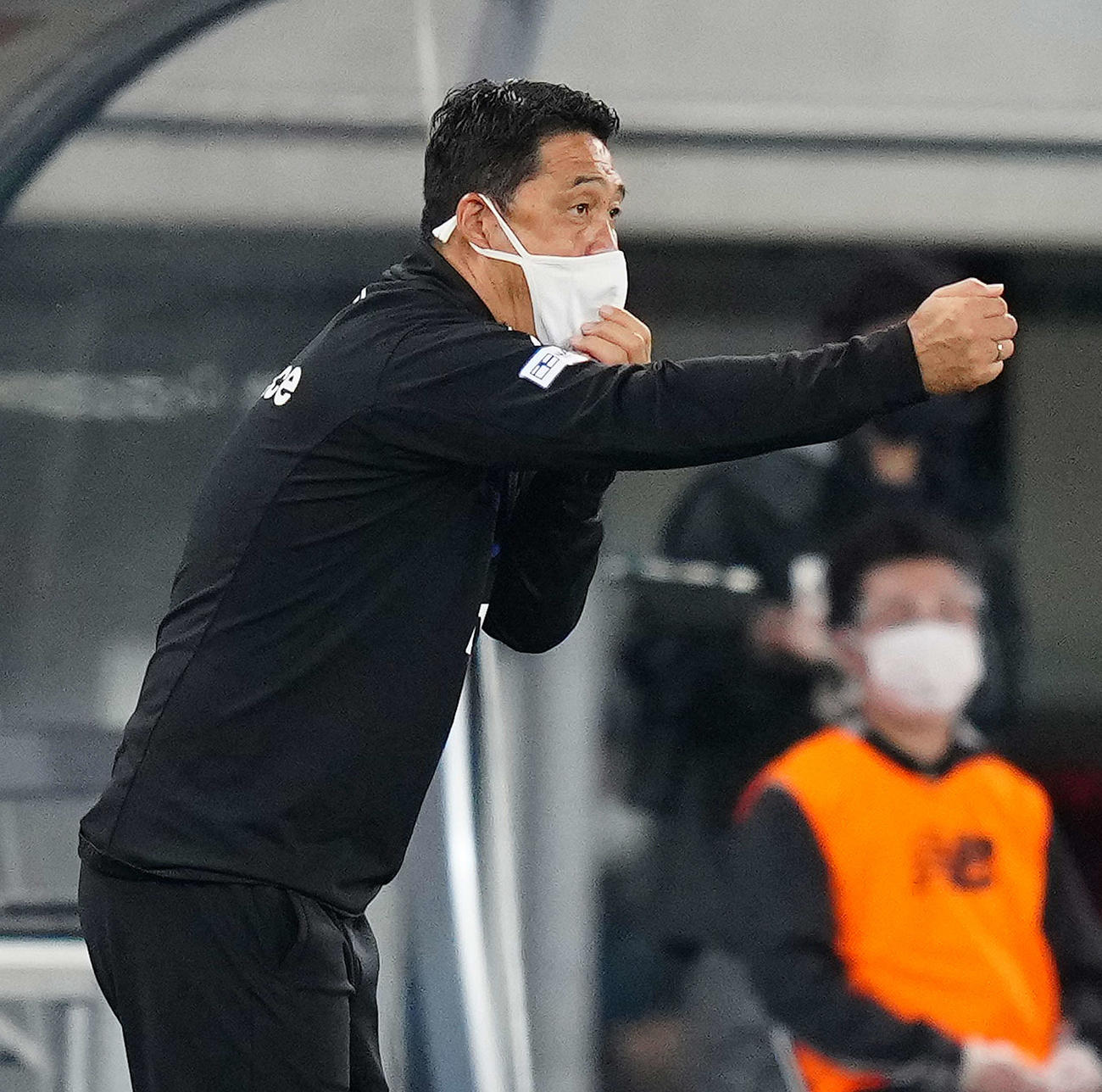 G大阪松波正信監督（2021年5月22日撮影）