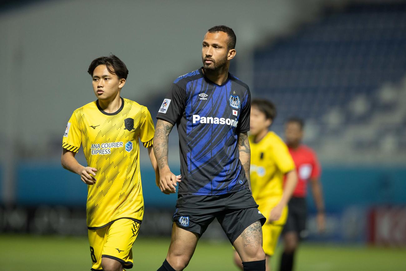 ACLタンピネス戦で2点目を記録したG大阪レアンドロ・ペレイラ（C）GAMBA OSAKA