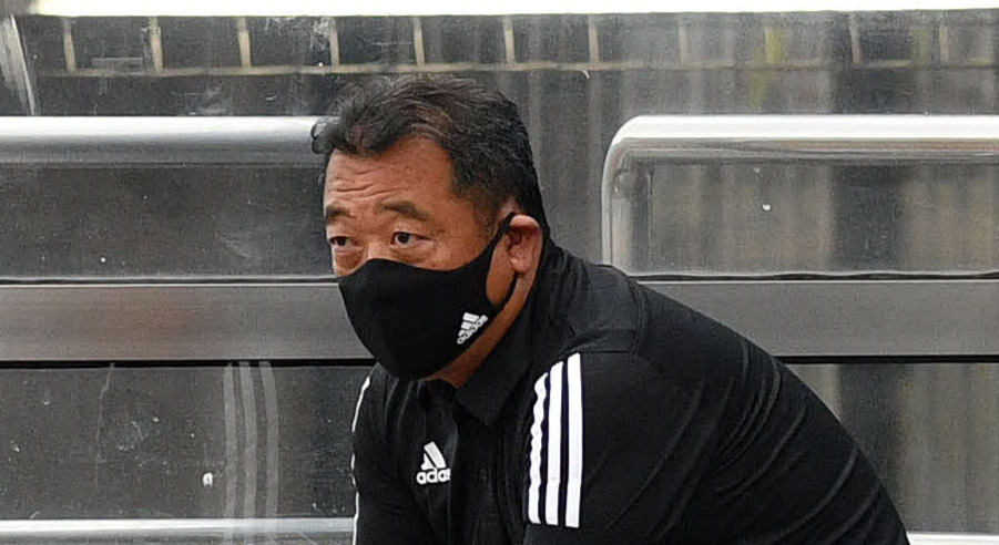 横浜松永監督（2021年6月13日撮影）
