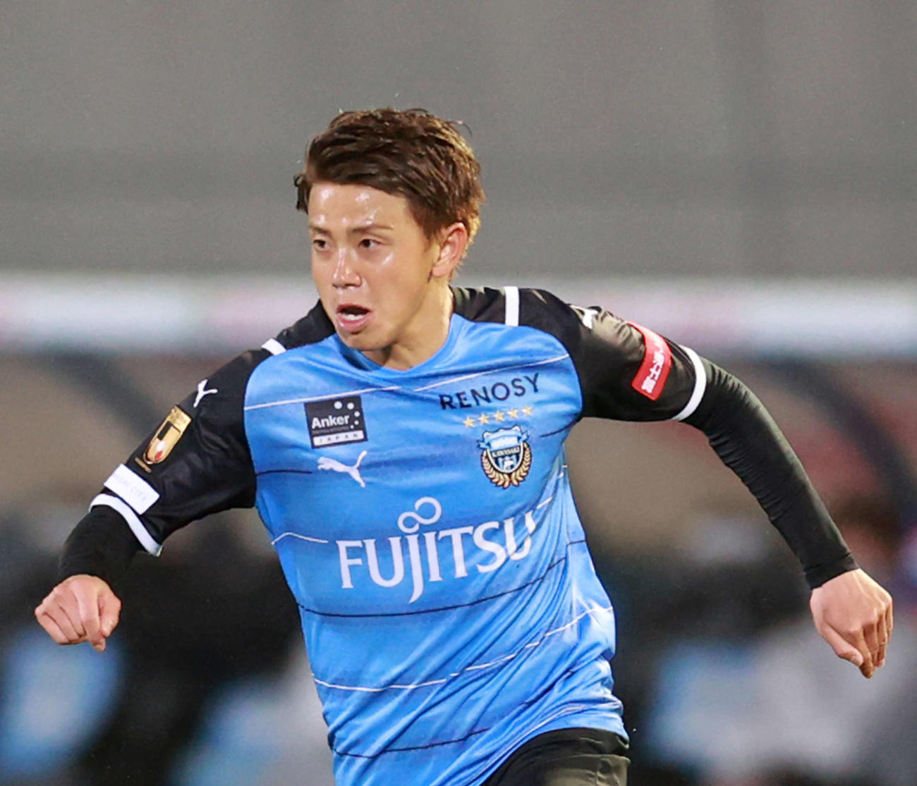 川崎F長谷川竜也（2021年4月14日撮影）