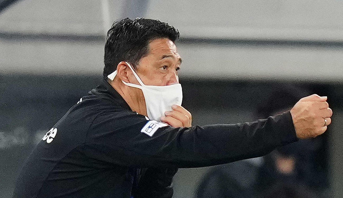 G大阪松波正信監督（21年5月撮影）