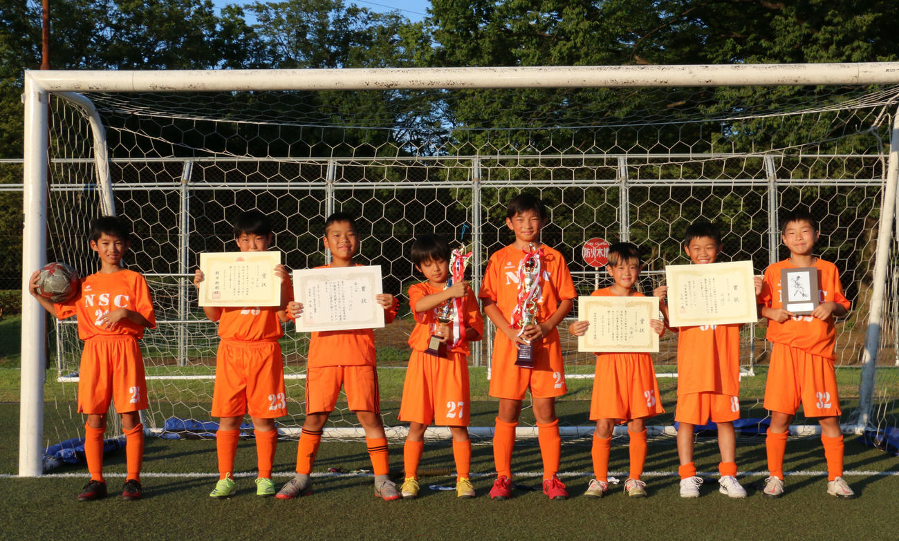 団地少年サッカーBクラス第3位の成増SCオレンジ