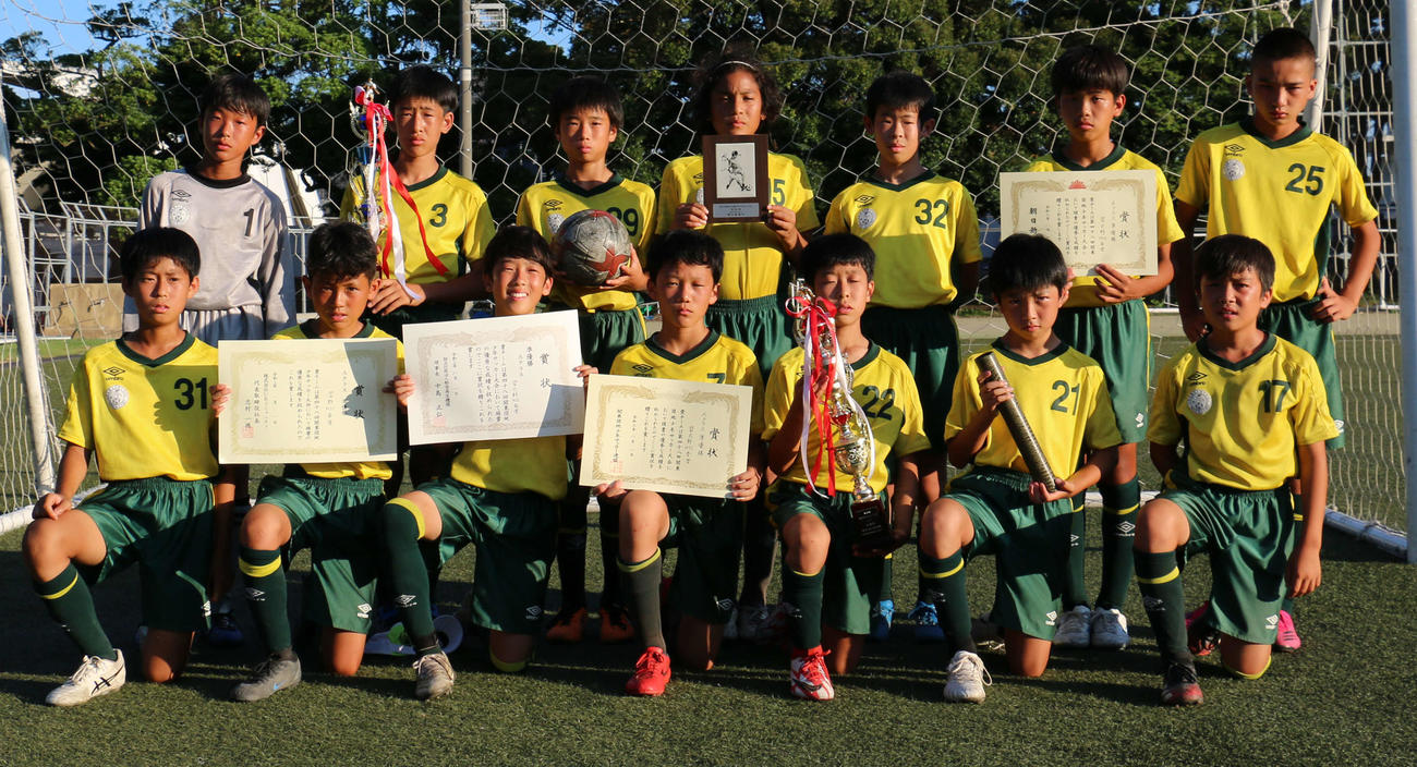 団地少年サッカーAクラスで準優勝の習志野MSS・香澄