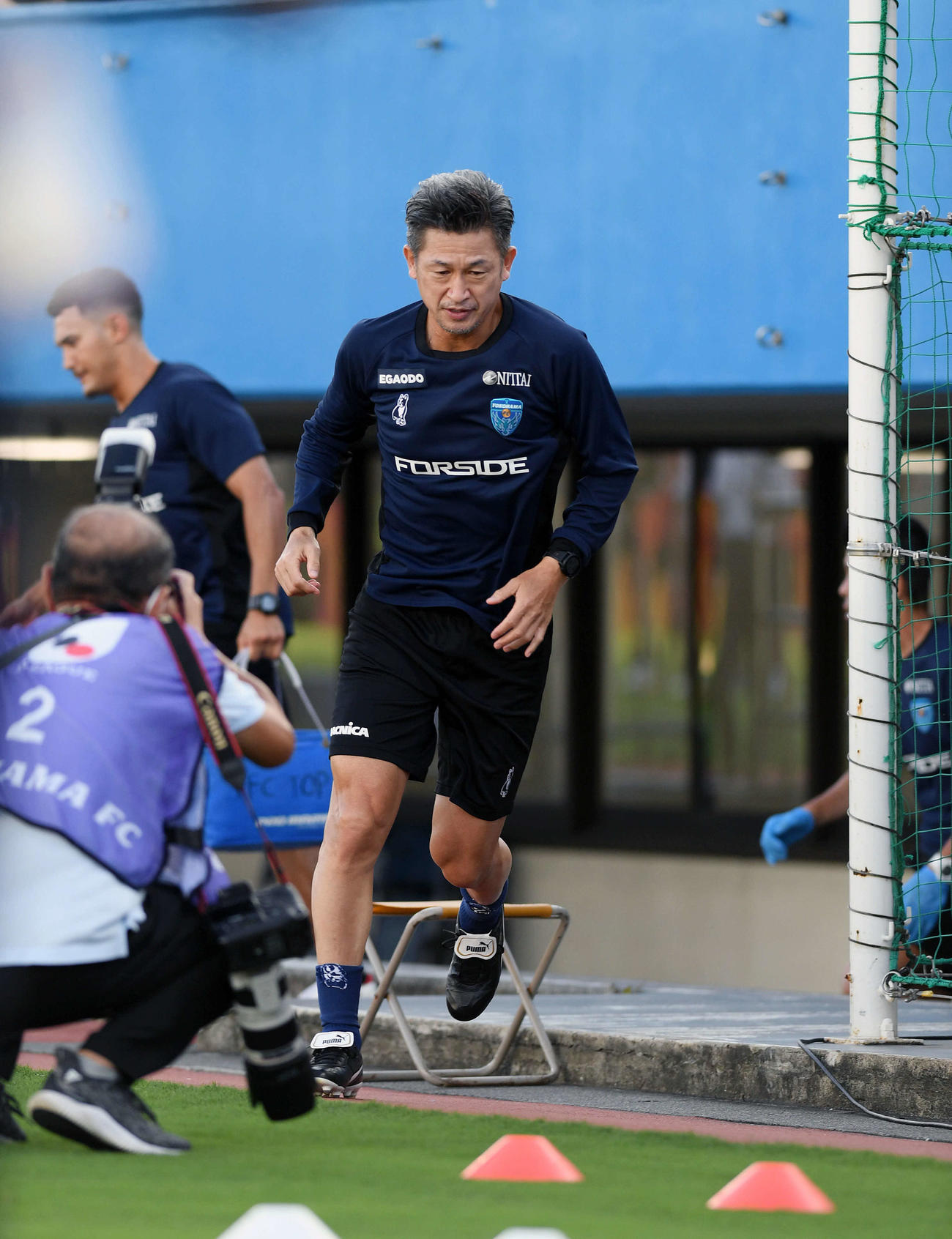 横浜FC三浦（2021年8月9日撮影）