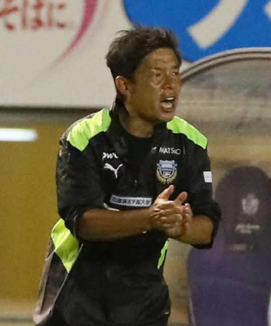 川崎F鬼木達監督（2021年8月21日撮影）