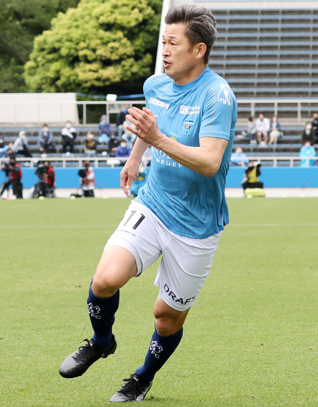 横浜FCカズ（2021年5月5日撮影）