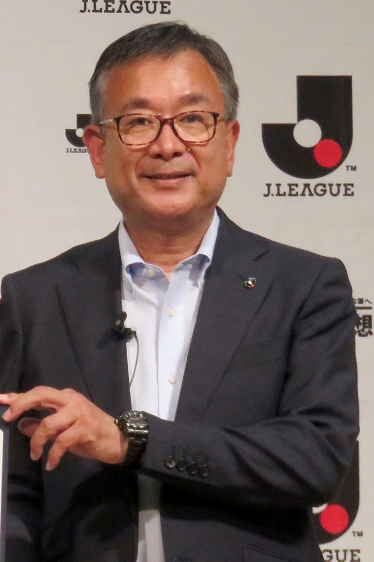 Jリーグ村井満チェアマン（2021年6月28日撮影）