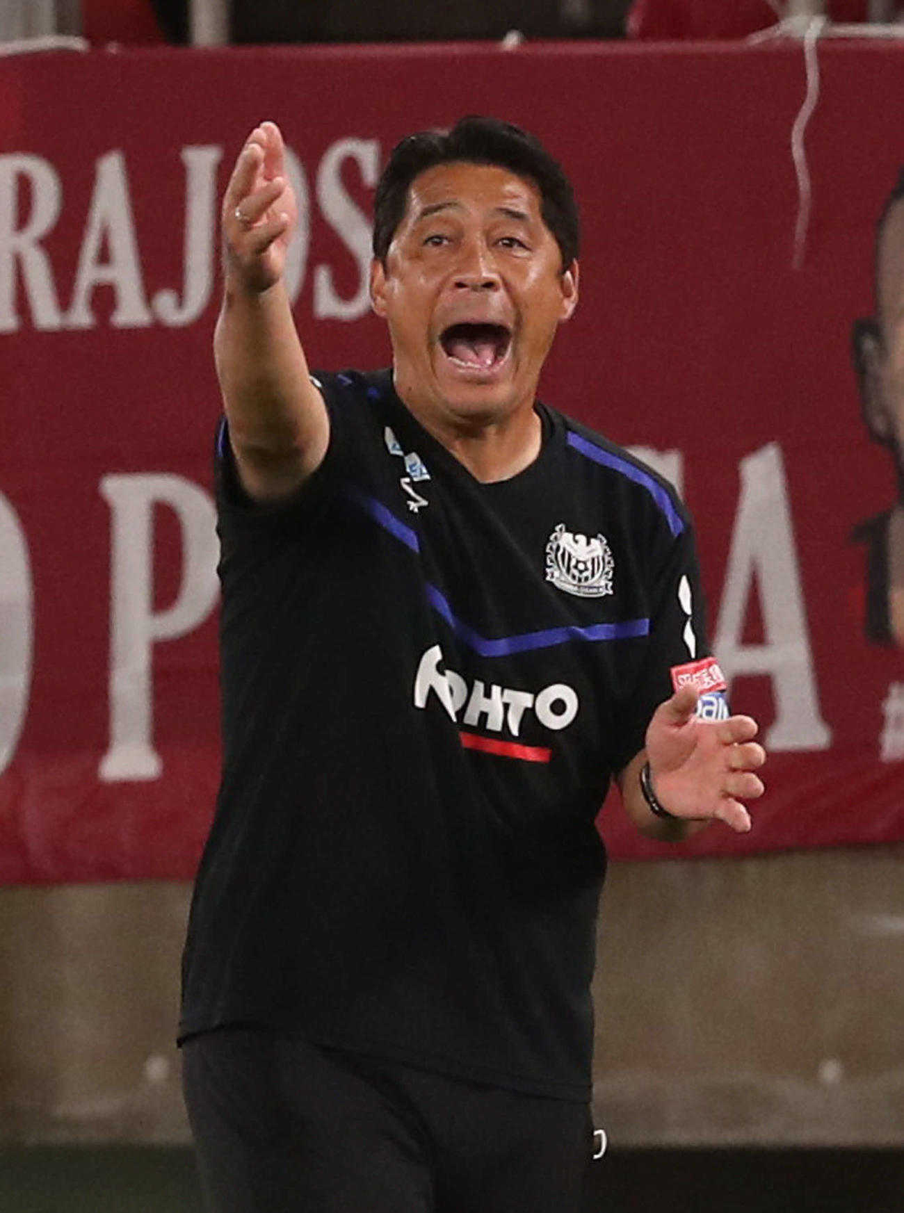 G大阪松波監督（2021年9月18日撮影）
