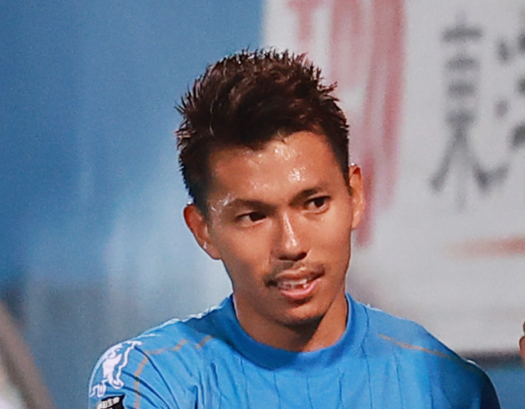 横浜FC小川慶治朗（2021年6月撮影）