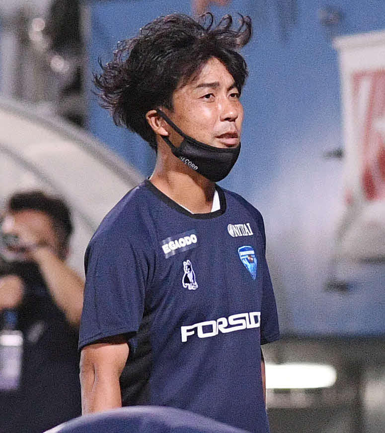 横浜FC早川監督（2021年8月9日撮影）