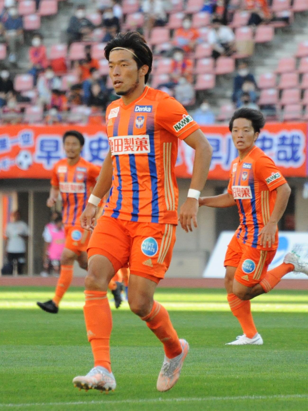 新潟FW鈴木孝司（2021年10月9日撮影）